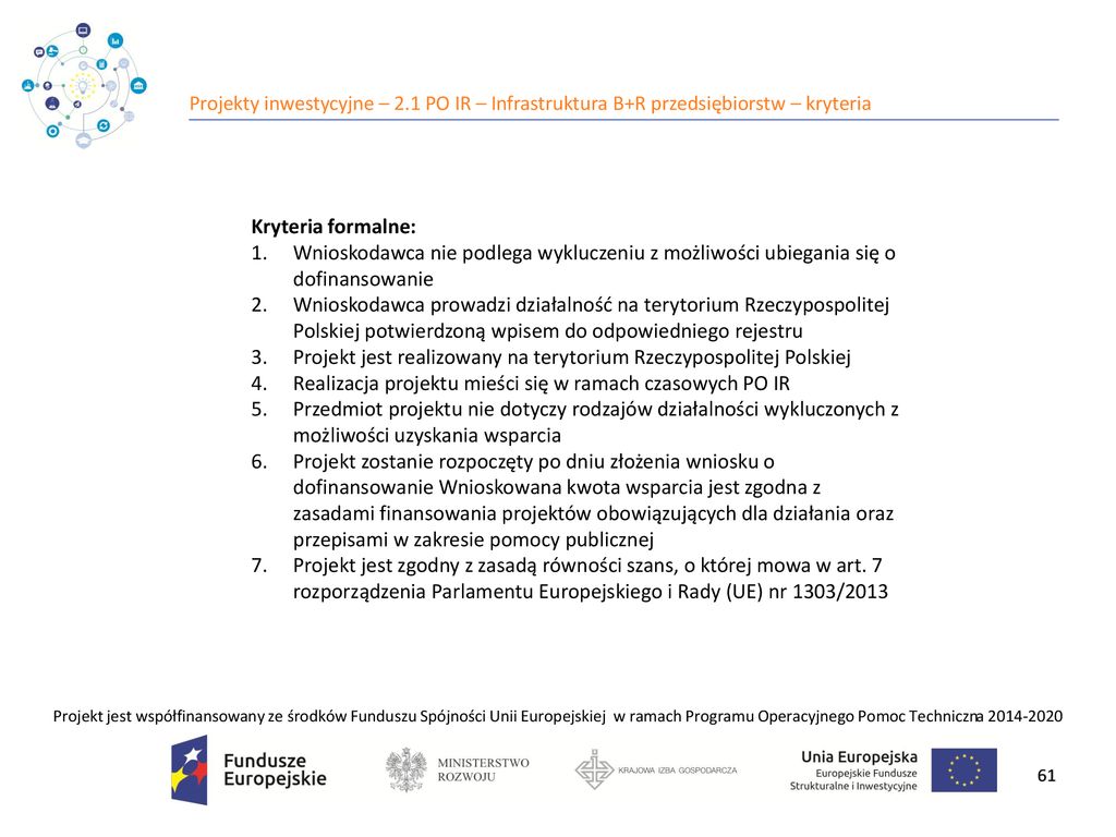 Warsztaty regionalne Projekt INFRASTRUKTURA ROZWÓJ ppt pobierz